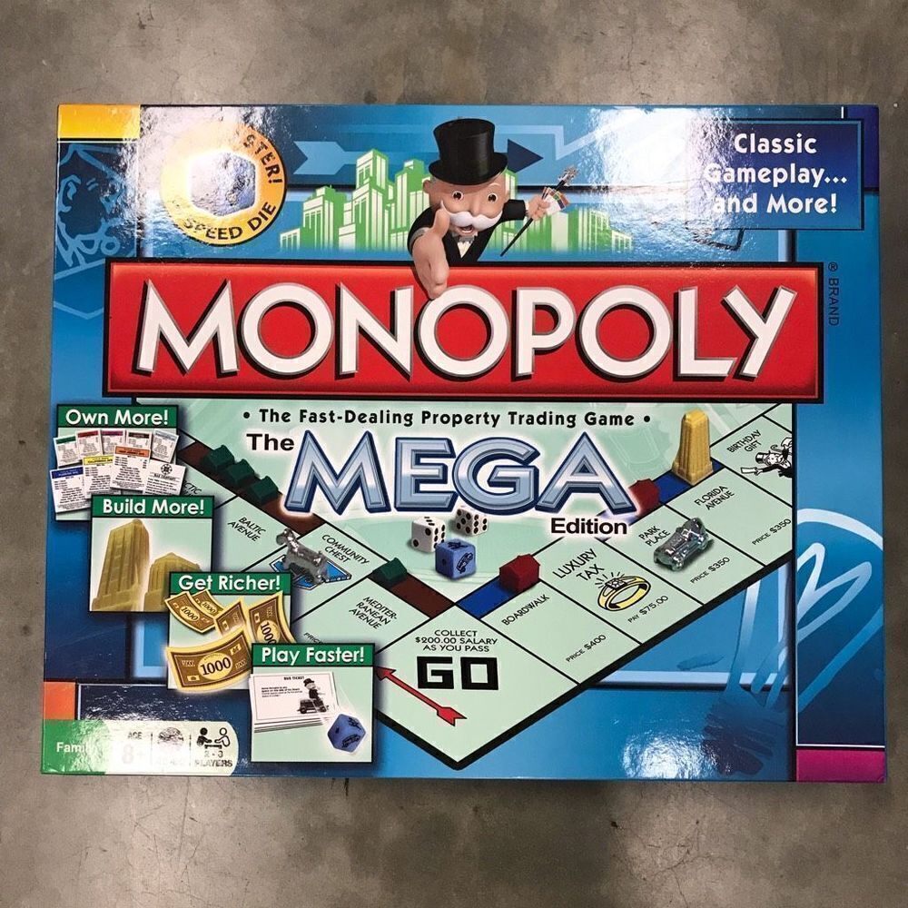 Monopoly mega By Hasbro.    S160￼